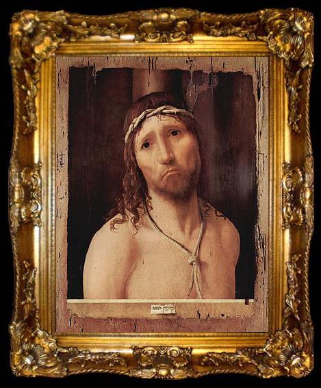 framed  Antonello da Messina Ecce Homo, ta009-2